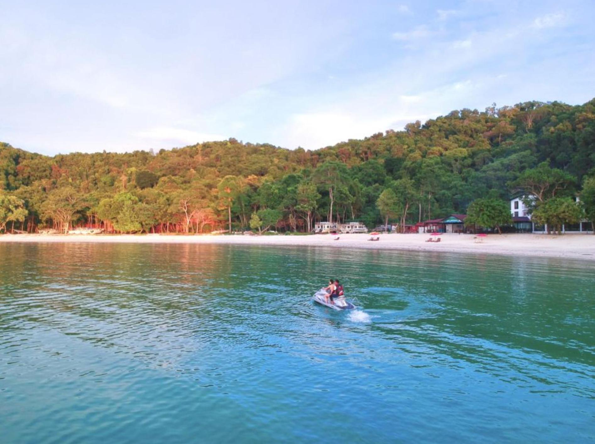 Dolphin Bay Island Resort Kota Belud Exterior foto